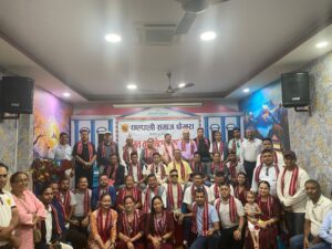 पाल्पाली समाज पोखराद्वारा रामपुर उद्योग वाणिज्य संघको टोलीलाई स्वागत