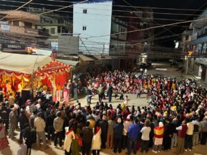 रामपुरमा दुर्गा भवानी पूजा तथा धार्मिक अनुष्ठान सम्पन्न