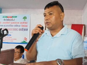 कांग्रेस क्षेत्र नं २ पाल्पाको सभापतिमा पुन: मुक्तिराम जि.सी